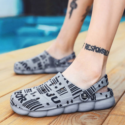 Summer Baotou Slippers for Men and Women Casual Wear