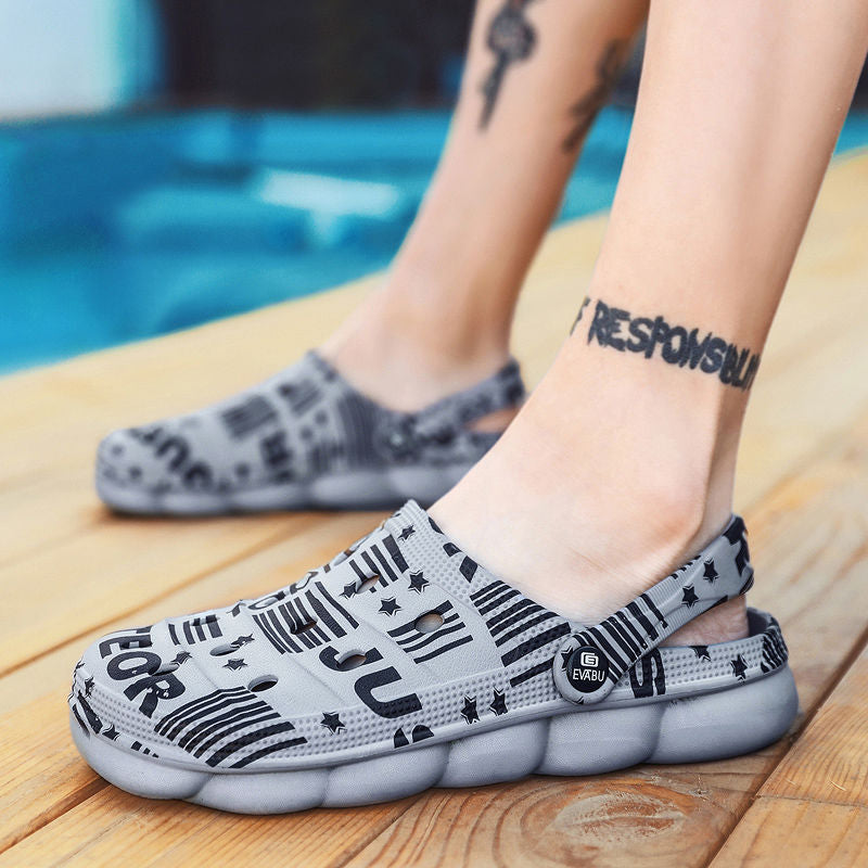 Summer Baotou Slippers for Men and Women Casual Wear