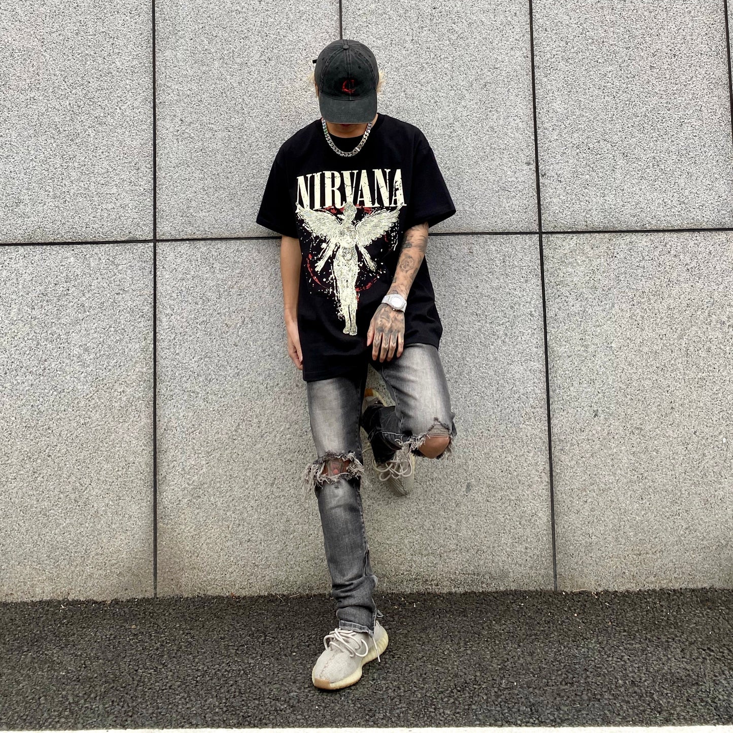 Vintage Graphic Casual T-Shirt for Men (Loose Fit)