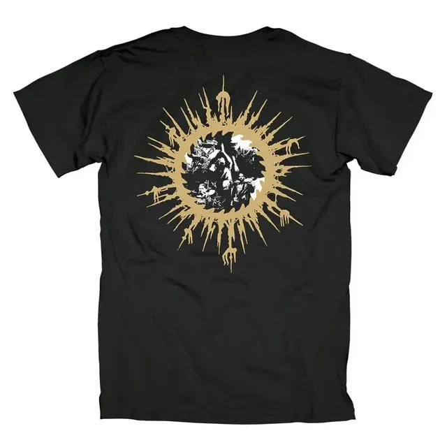 Harajuku Style Men's Black Graphic T-Shirt