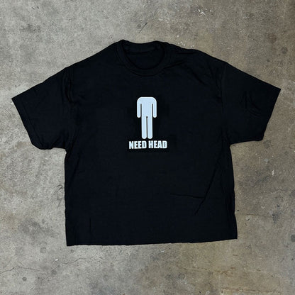 Vintage Y2K Graphic Print Oversized Cotton T-shirt