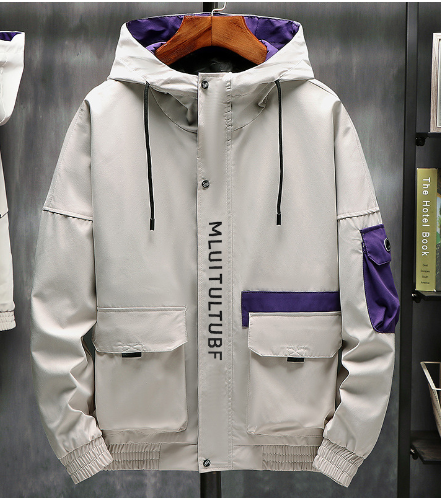 Lightweight Men's Jacket - Trendy Summer Outdoor Wear