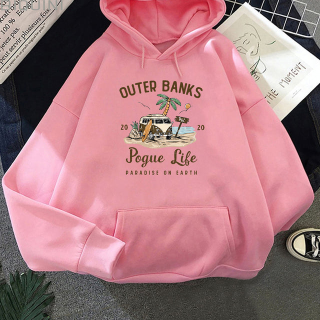 Outer Banks Pogue Life Graphic Hoody for Women