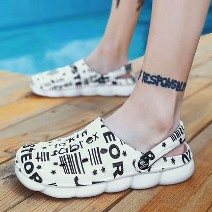 Summer Baotou Slippers for Men and Women Casual Wear