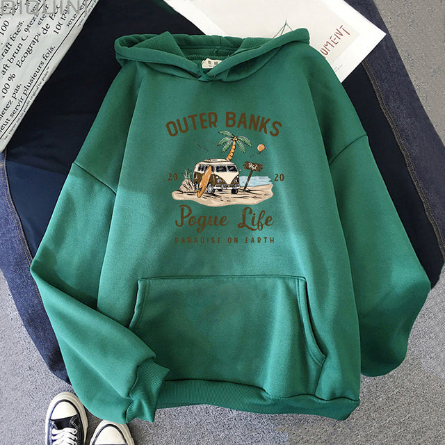 Outer Banks Pogue Life Graphic Hoody for Women