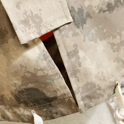 Camouflage Hooded Mens Jacket - Autumn Military Style