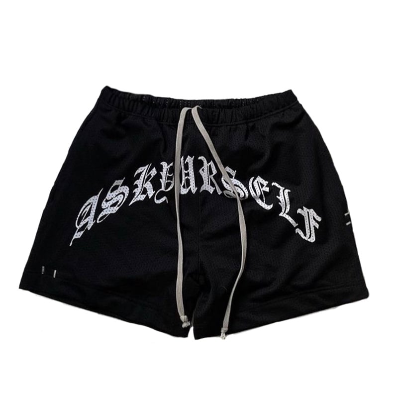 Relaxed Loose Mesh Shorts for Summer Wear