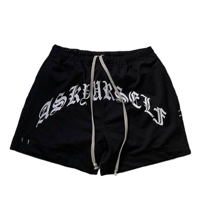 Relaxed Loose Mesh Shorts for Summer Wear