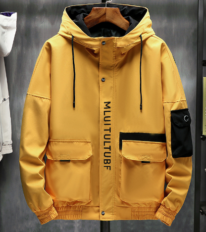 Lightweight Men's Jacket - Trendy Summer Outdoor Wear