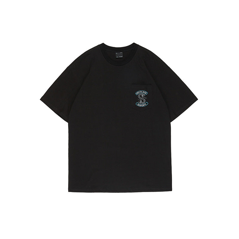 #OVDY 19SS Flower Snake Graphic Tee (Loose Fit)