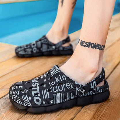 Summer Baotou Slippers for Men and Women Casual Wear