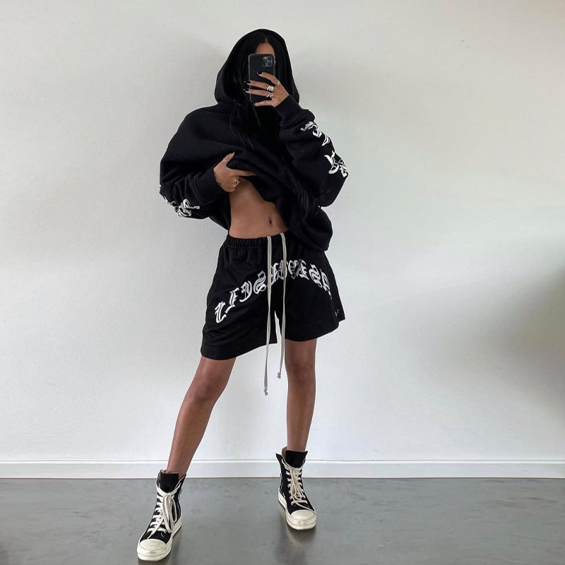 Relaxed Loose Mesh Shorts for Summer Wear