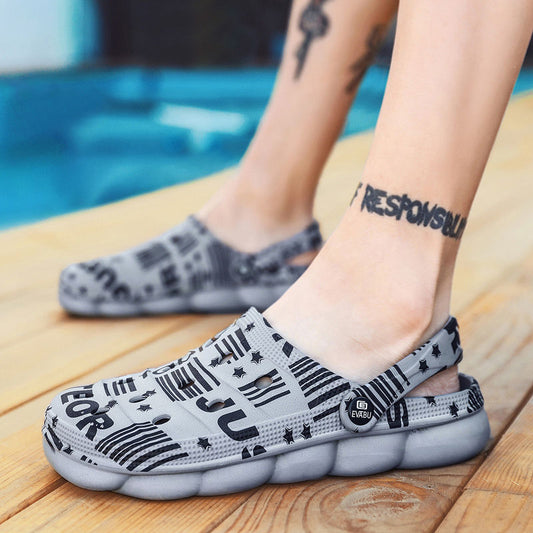 Summer Baotou Slippers for Men and Women Casual Wear